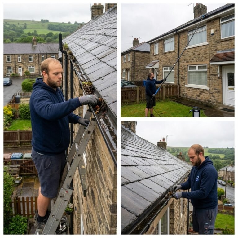 Professional gutter cleaning leeds
