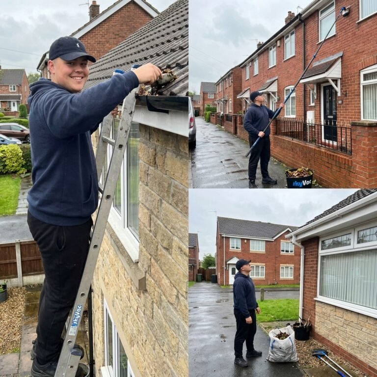 Professional gutter cleaning leeds