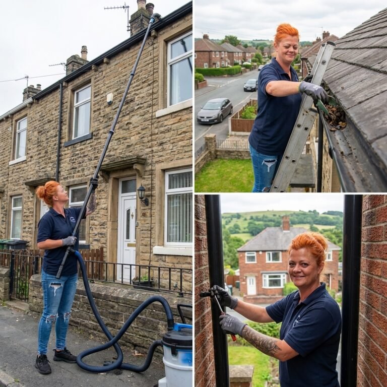 Professional gutter cleaning leeds